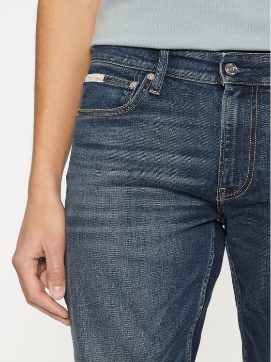 Calvin Klein Jeans Calvin Klein Jeans Дънки J30J326518 Тъмносин Slim Fit