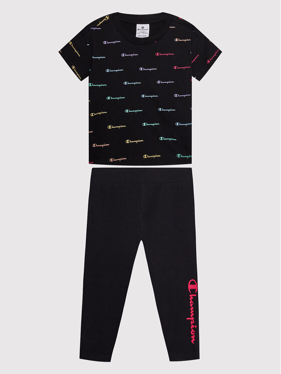 Completo T-shirt e leggings Champion