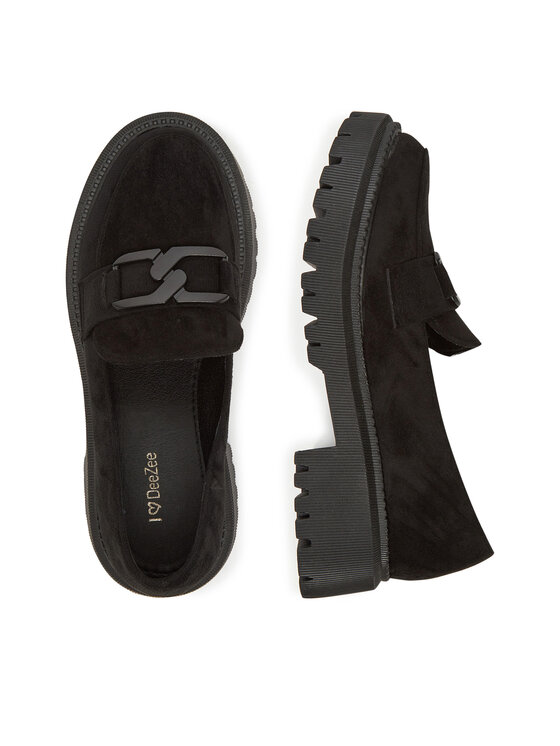 DeeZee DeeZee Slipper LE601-5 Schwarz