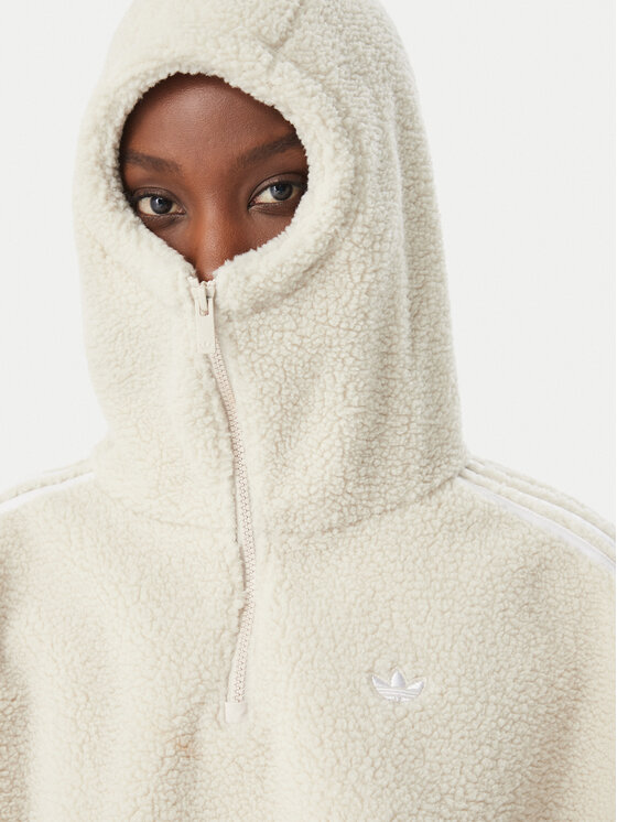 adidas adidas Полар Adiluna Season 2 X Jennie LD4967 Светлокафяв Loose Fit