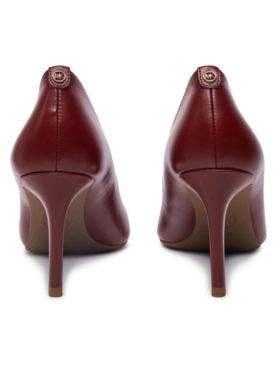 MICHAEL Michael Kors MICHAEL Michael Kors Pantofi cu toc subțire Alina Flex Pump 40F2HNMP2L Vișiniu
