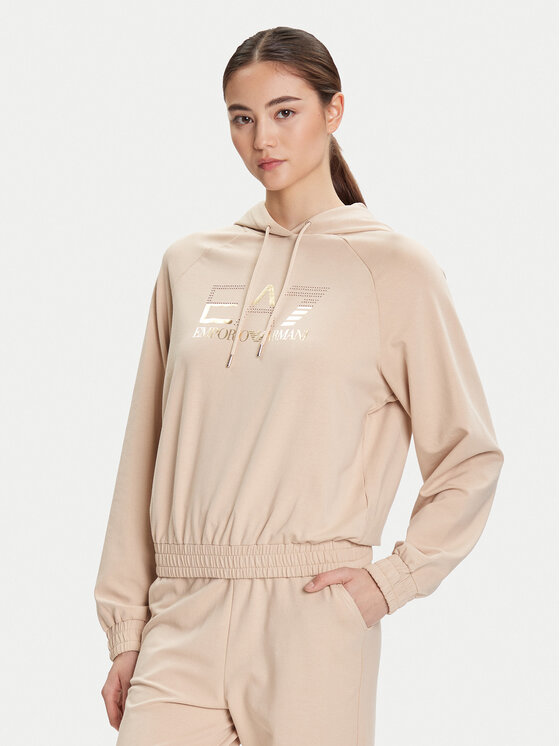 EA7 Emporio Armani EA7 Emporio Armani Trenirka 7W000687 AF12502 U1046 Bež Regular Fit