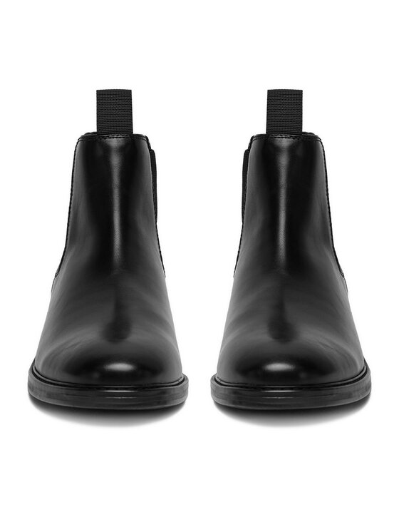 Lanetti Lanetti Klassische Stiefeletten CEO-1853 124AM Schwarz