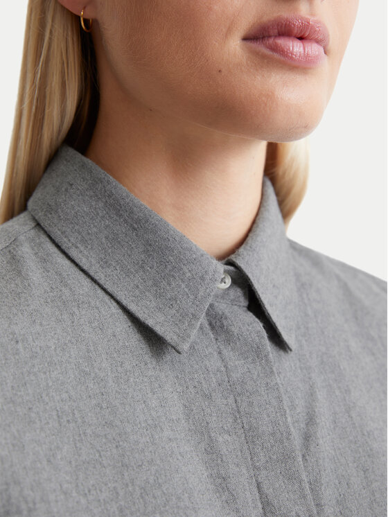 Marc O'Polo Marc O'Polo Camicia 409 0896 42451 Grigio Regular Fit