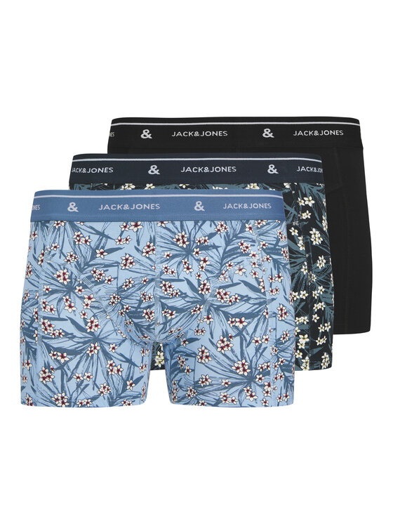 Jack&Jones Komplet 3 par bokserek Zach 12269695 Kolorowy
