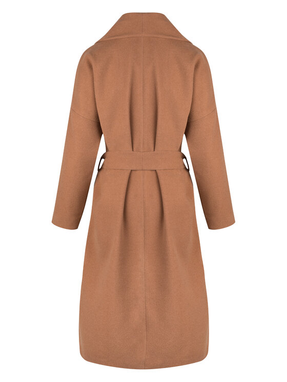 FIGL FIGL Παλτό M713 Μπεζ Regular Fit