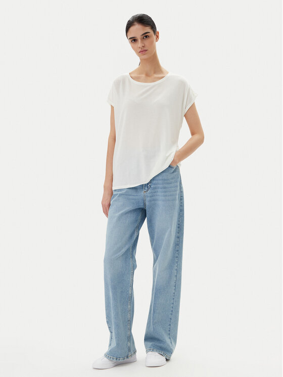 Vero Moda Vero Moda Tricou Ava 10284468 Alb Regular Fit
