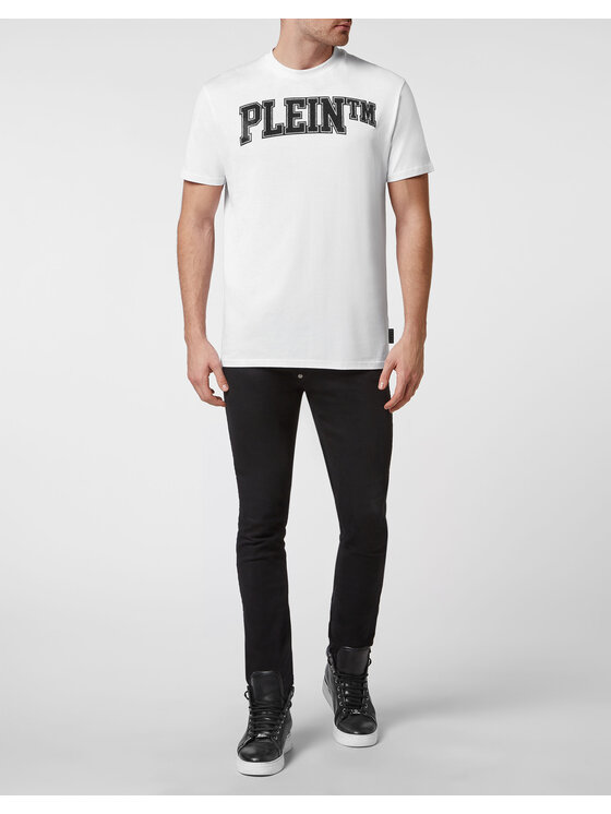 PHILIPP PLEIN PHILIPP PLEIN T-Shirt 22951 Bílá Regular Fit