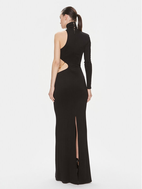 Elisabetta Franchi Elisabetta Franchi Večernja haljina AB-555-41E2-V680 Crna Slim Fit