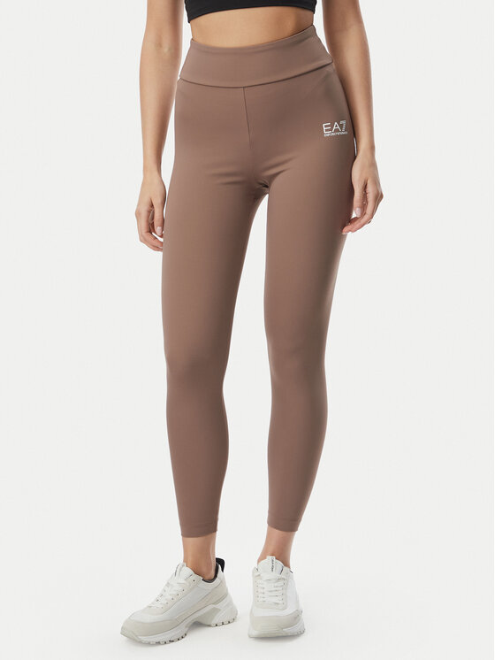 EA7 Emporio Armani EA7 Emporio Armani Leggings 7W000232 AF12625 U6041 Dunkelbeige Slim Fit