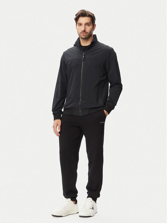 Guess Guess Bunda pro přechodné období Z6YL05 W3351 Černá Regular Fit