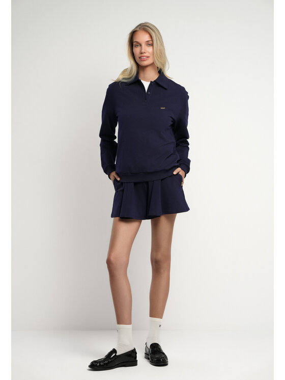 BIZUU BIZUU Mikina REULLA Modrá Standard Fit