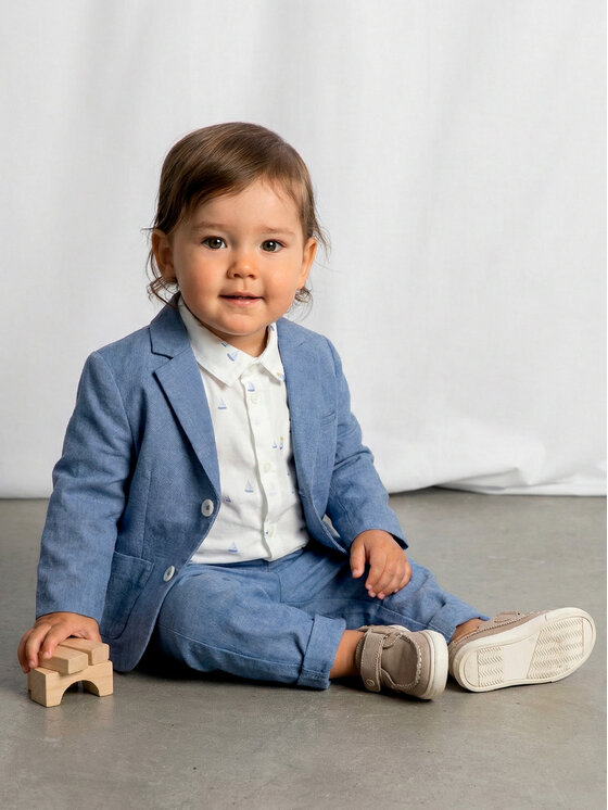 Mayoral Mayoral Sakko 1404 Blau Regular Fit