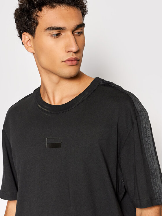 adidas R.Y.V. Loose Fit Tee (Gender Neutral) - Black | adidas US