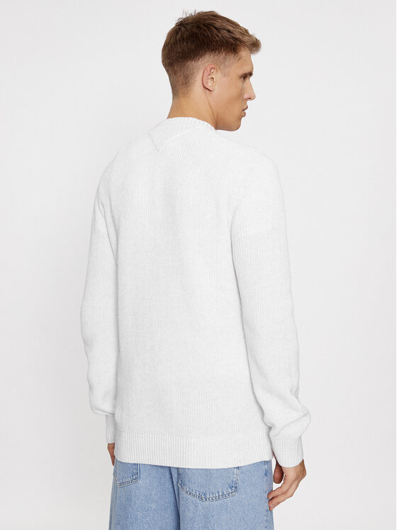 Tommy Jeans Tommy Jeans Sweter Tonal Xs Badge DM0DM17776 Szary Regular Fit