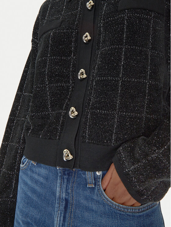 BOSS Boss Pletena jopica Fironia 50523746 Črna Regular Fit