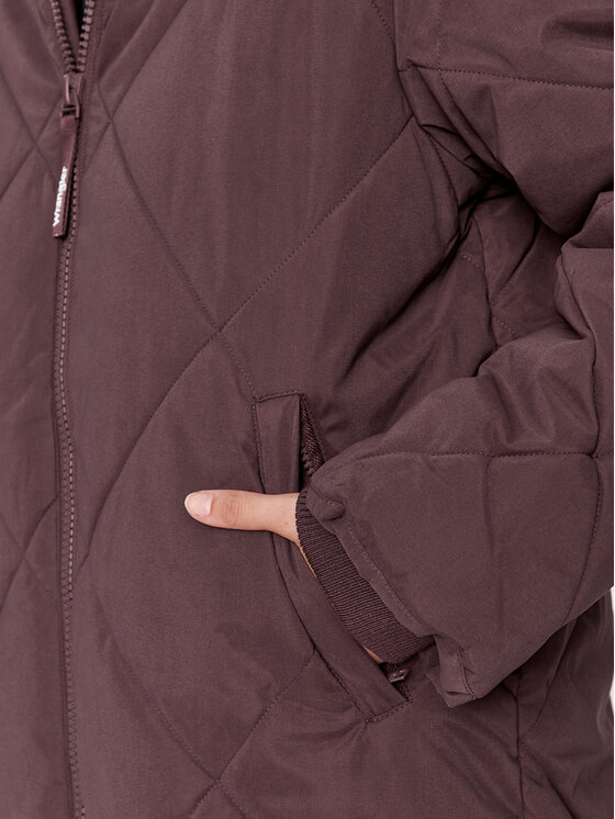 Wrangler Wrangler Kurtka zimowa 112342650 Bordowy Regular Fit