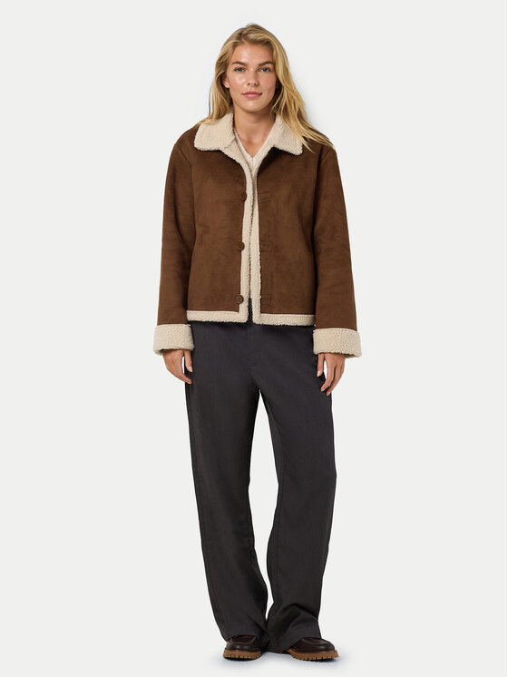 Noisy May Noisy May Fellmantel Dila 27031453 Braun Regular Fit
