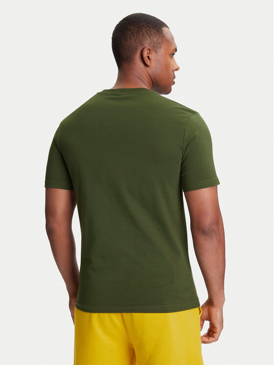 United Colors Of Benetton United Colors Of Benetton Majica 3MI5J1AF7 Zelena Regular Fit