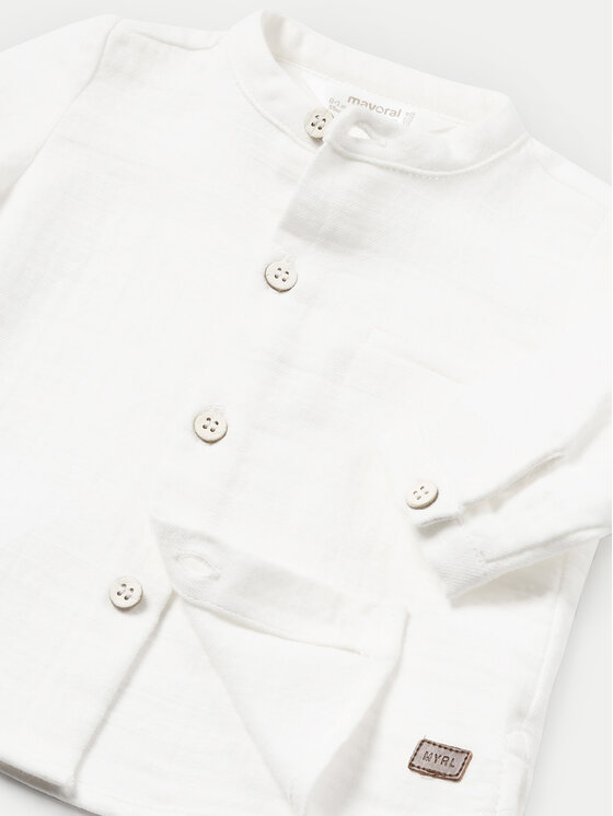Mayoral Mayoral Сорочка 2181 Бежевий Regular Fit