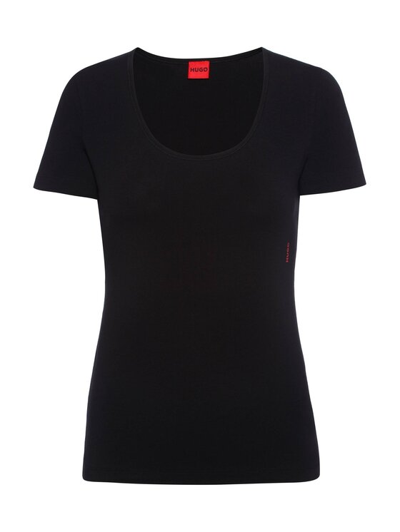 HUGO Hugo T-Shirt 27058 Czarny Slim Fit