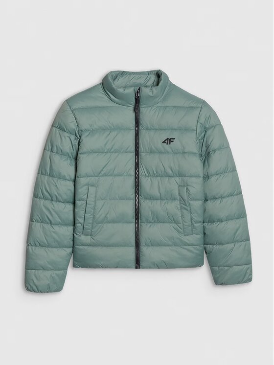 4F 4F Giubbotto piumino 4FJWSS25TDJAM520-41S Verde Regular Fit