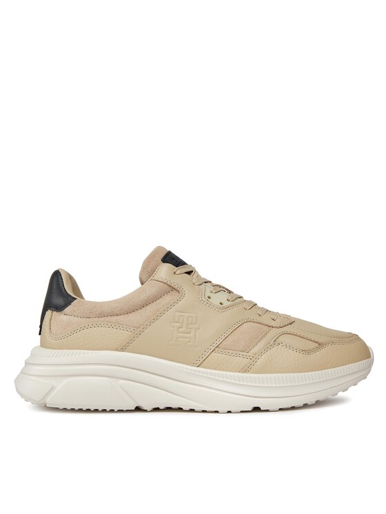 Tommy Hilfiger Tommy Hilfiger Tossud Modern Runner Premium Lth FM0FM04879 Beež