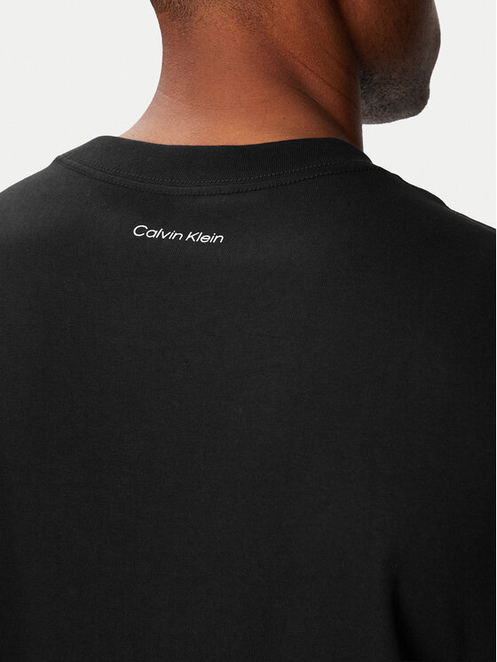 Calvin Klein Jeans Calvin Klein Jeans T-shirt LV04RG822G Crna Regular Fit