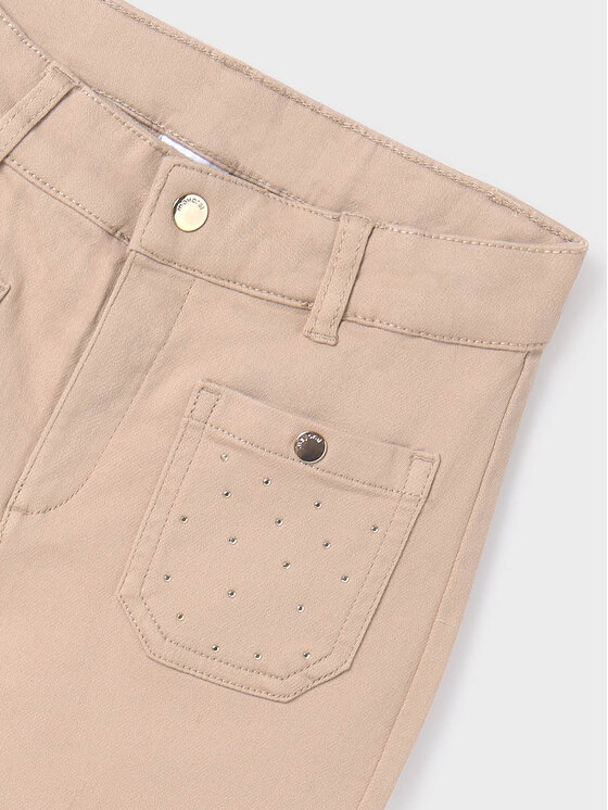 Mayoral Mayoral Stoffhose 7.504 Beige Regular Fit