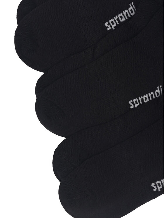 Sprandi Sprandi Σετ κοντές κάλτσες ανδρικές 3 τεμαχίων 0MB-003-AW23 (3-pack) Μαύρο