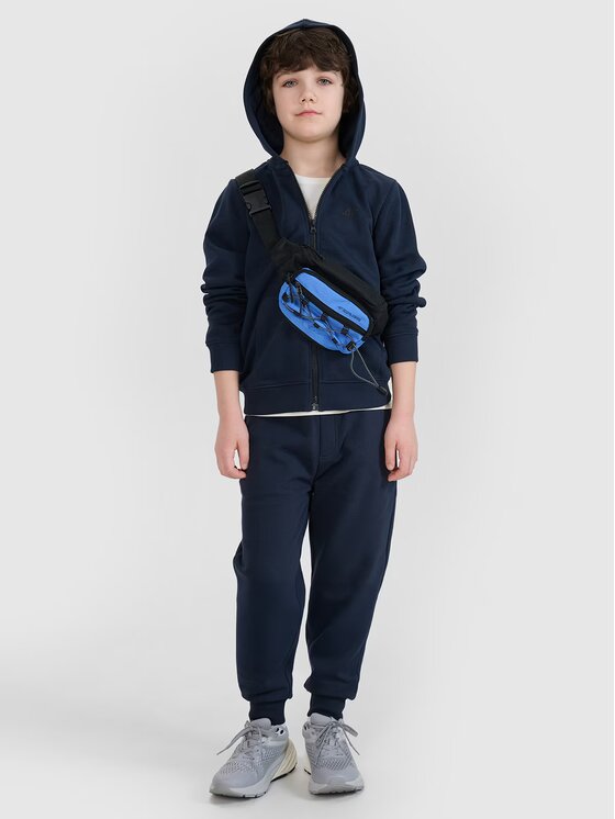 4F 4F Felpa 4FJWSS25TSWSM1714-31S Blu Regular Fit