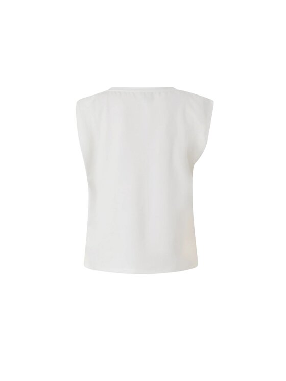 PINKO PINKO Top MELODY MAGLIA JERSEY COTONE ST Biela Regular Fit