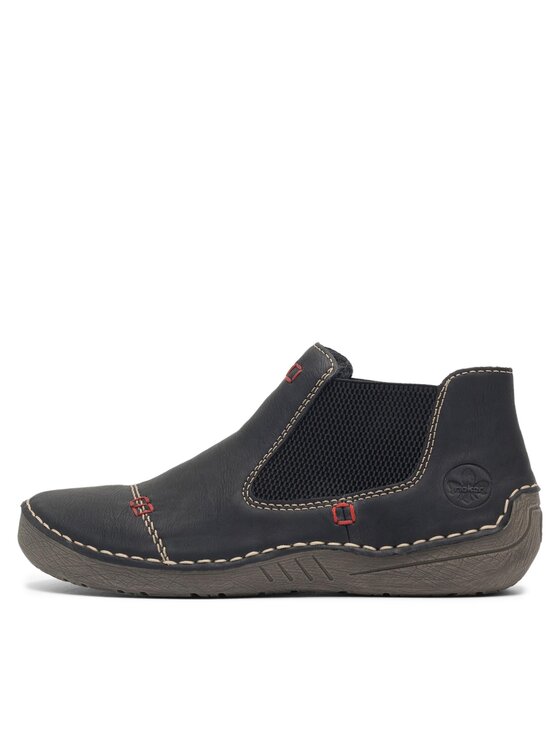 Rieker Rieker Poolsaapad 52590-01 Must