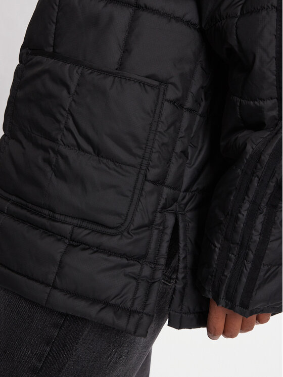 adidas adidas Prechodná bunda Essentials JX8825 Čierna Oversize