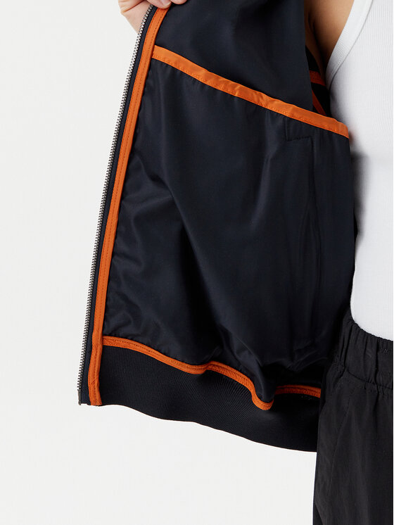 Save The Duck Save The Duck Bomber-jakk D32105W TWIL20 Tumesinine Oversize