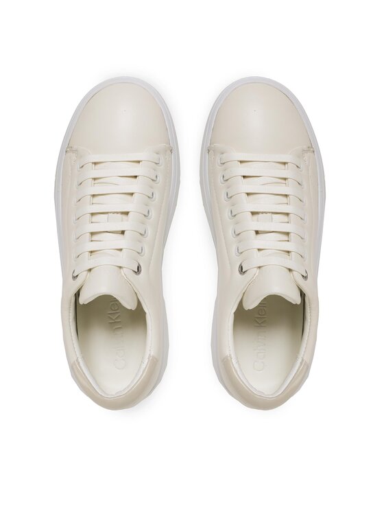 Calvin Klein Calvin Klein Tenisice Bubble Cupsole Lace Up HW0HW01356 Bež
