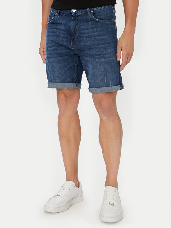 KARL LAGERFELD Jeans kratke hlače 265590 562843 Modra Regular Fit