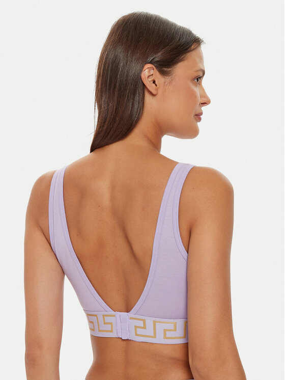 Versace Versace Bralette melltartó AUD01047 1A1001 Lila