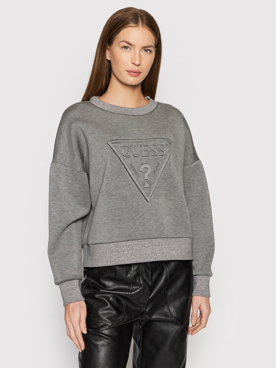 Felpa Corina W1BQ04 K7UW2 Grigio Relaxed Fit