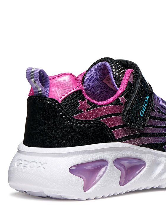 Geox Geox Sneakersy J Assister J56E9B 0ASKN C0922 D Čierna