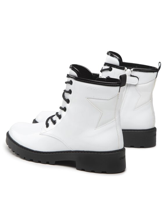 Geox Geox Žygio batai J Casey G. G J9420G 000HH C0404 D Balta