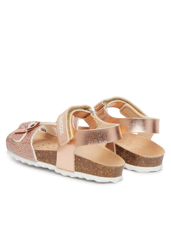 Geox Geox Sandále J Adriel Girl J028MC 0BNEW C8124 M Ružová