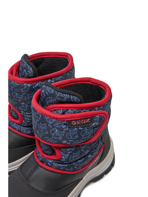 Geox Geox Μπότες Χιονιού B Flanfil Boy B Abx B263VE 0BCMN C0048 S Μαύρο