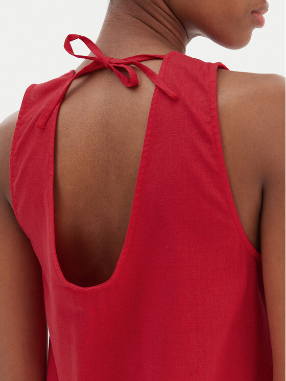 Seafolly Seafolly Sommerkleid Palermo 55508-DR Rot Regular Fit