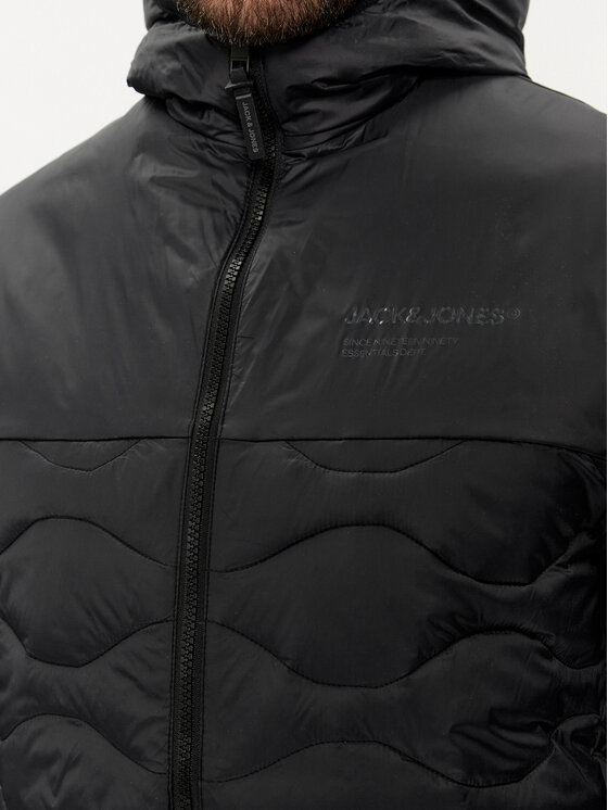 Jack & Jones Jack & Jones Demisezoninė striukė Noah 12249442 Juoda Regular Fit