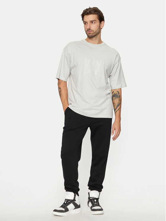 K1X K1X T-Shirt Tee 60690064 Szary Regular Fit
