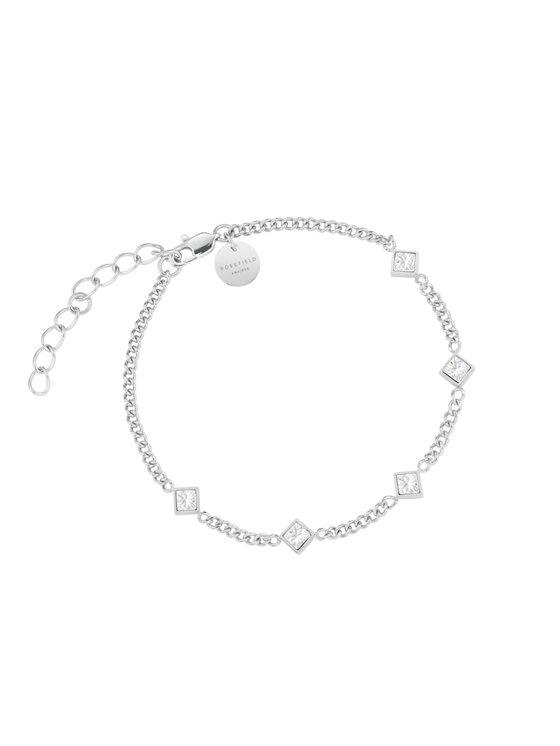 Rosefield Rosefield Bransoletka Playful Diamonds Srebrny