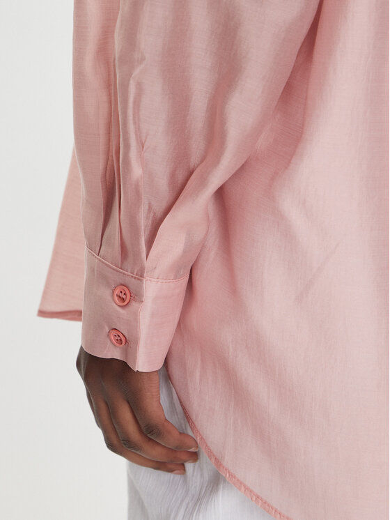 ACCESS FASHION ACCESS FASHION Koszula 53-7068-104 Różowy Loose Fit