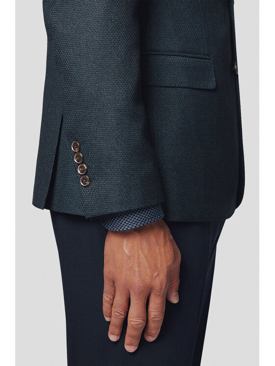Lancerto Lancerto Marynarka Loiano MA131224000008 Zielony Slim Fit