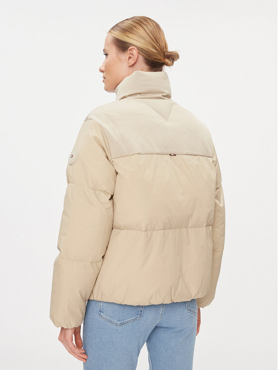 Tommy Hilfiger Tommy Hilfiger Зимно яке New York WW0WW39748 Бежов Relaxed Fit